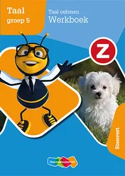 Omslag van Z-Taal groep 5 Taal oefenen Werkboek Stenvert