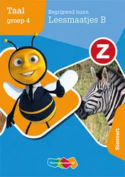 Omslag van Z-Taal groep 4 Begrijpend lezen Leesmaatjes B Stenvert