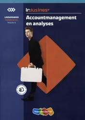 Omslag van InBusiness Commercieel Accountmanagement en analyses, Leerwerkboek + basislicentie