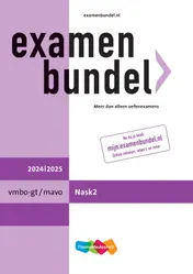 Omslag van Examenbundel online + boek vmbo-gt/mavo NaSk2 2024/2025