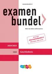 Omslag van vwo geschiedenis 2024/2025