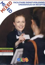 Omslag van MIXED LRN-line online + boek Facilitaire dienstverlening: Onderhoud en Receptie 3/4 vmbo