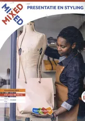 Omslag van MIXED LRN-line online + boek Presentatie en styling 3/4 vmbo