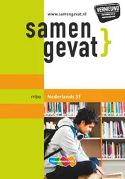 Omslag van MBO Nederlands 3F