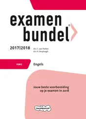 Omslag van Examenbundel vwo Engels 2017/2018