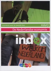 Omslag van Index 2e fase havo De Nederlandse economie