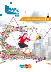 Omslag van 200% M&O bovenbouw vwo Cursus 5: Externe verslaggeving (CE)