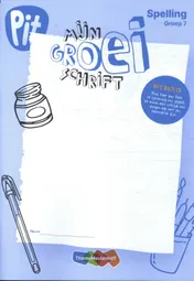 Omslag van groeischrift