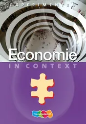 Omslag van Economie in context bovenbouw vwo experimenten