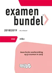 Omslag van vwo Management & Organisatie 2018/2019
