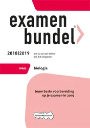 Omslag van vwo Biologie 2018/2019