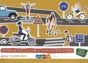 Omslag van groep 7 en 8 2020-2021