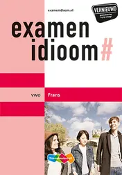 Omslag van Examenidioom Frans vwo