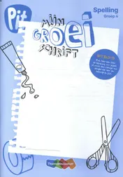 Omslag van groeischrift