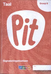 Omslag van Pit Taal Toetsschrift groep 8