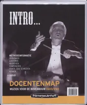 Omslag van Intro 2e fase 4/5/6 havo/vwo docentenmap+mp3-cd