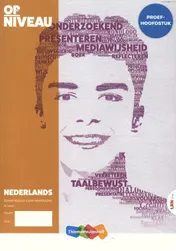 Omslag van Op niveau LRN-line 4 vwo Proefkatern