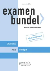 Omslag van havo Biologie 2021/2022