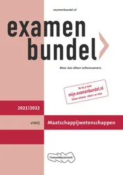 Omslag van vwo Maatschappijwetenschappen 2021/2022