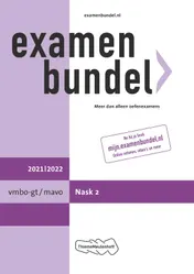 Omslag van Examenbundel vmbo-gt/mavo NaSk2 2021/2022