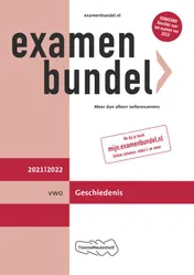 Omslag van vwo Geschiedenis 2021/2022