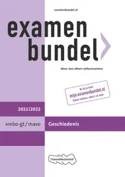 Omslag van vmbo-gt/mavo Geschiedenis 2021/2022