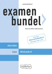 Omslag van havo Wiskunde B 2021/2022