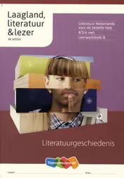 Omslag van Laagland LRN-line online + boek B Literatuurgeschiedenis 5/6 vwo