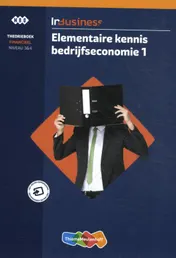 Omslag van InBusiness Financieel Elementaire bedrijfseconomie 1 Theorieboek +licentie