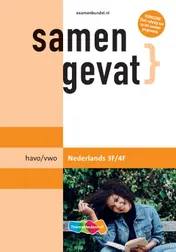Omslag van havo/vwo Nederlands 3F/4F