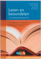 Omslag van Lezen en beoordelen van onderzoekspublicaties