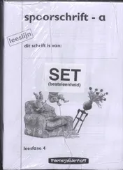 Omslag van Spoorschrift A (set a 5 ex) jaargroep 3