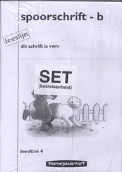 Omslag van Spoorschrift B (set a 5 ex) jaargroep 3
