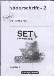 Omslag van Spoorschrift 2 (set a 5 ex) jaargroep 3