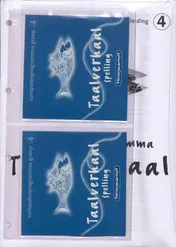 Omslag van Taalverhaal Spelling CD-rom groep 4 (200-299)