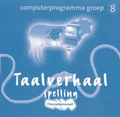 Omslag van Taalverhaal Spelling CD-rom groep 8 (300-399)