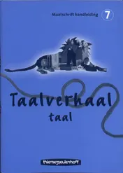Omslag van Taalverhaal Taal handleiding Maatschrift groep 7