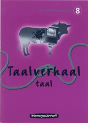 Omslag van Taalverhaal Taal handleiding Maatschrift groep 8