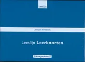 Omslag van Leeslijn Nieuw Leespad leerkaarten niv 6