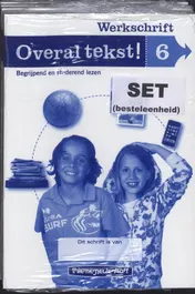 Omslag van Overal tekst! Werkschrift gr 6 (set a 5)