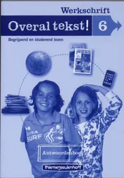 Omslag van Overal tekst! Antwoordenboek werkschrift 6