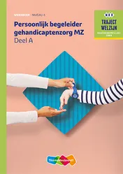 Omslag van Persoonlijk begeleider gehandicaptenzorg profiel Werkboek niveau 4