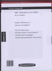 Omslag van Leeslijn Nieuw Leespad niveau 10 (set 4 boeken)