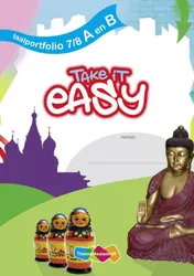 Omslag van Take it easy - Taalportfolio A en B (set a 5 ex)