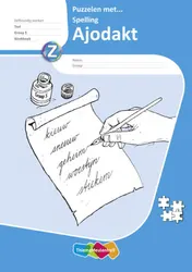 Omslag van Ajodakt Taal Puzzelen met spelling groep 5 (5x)