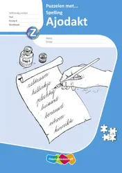 Omslag van Ajodakt Taal, Puzz met spelling gr6, Werkboek 5 ex