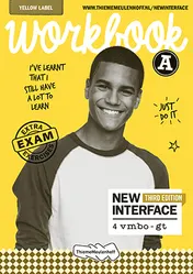 Omslag van New Interface 4 vmbo-gt Totaallicentie + Workbook A/B Yellow label