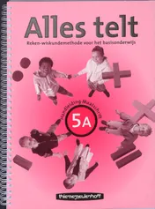 Omslag van Alles telt Handleiding Maatschrift 5A
