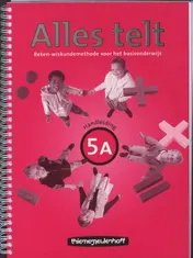 Omslag van Alles telt handleiding 5a