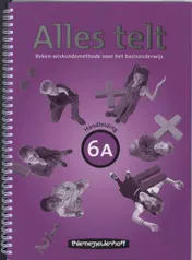 Omslag van Alles telt handleiding 6a